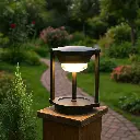LM-2094YD-HG-P-BK Fence Lantern