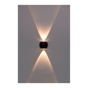 ابليك أسود 2 واط اضاءة اب اند داون مع SMD LED - صغير وموفر للطاقة