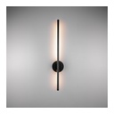 12W Black Aluminum Wall Lamp - Sleek Modern Design