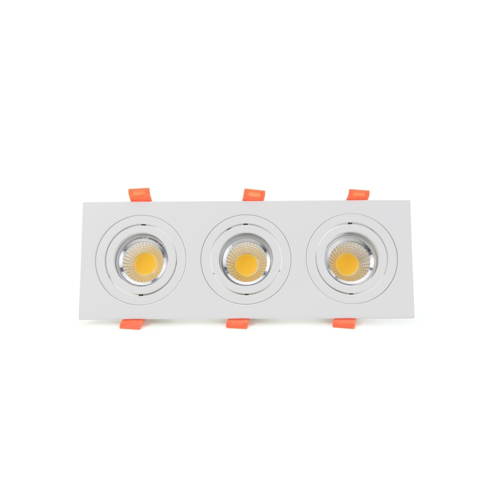 White Triple Spot Light