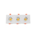 White Triple Spot Light