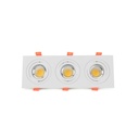 White Triple Spot Light - 44W