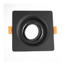 LM-H602-1SQ Single Spot Light - Square Design Black / White