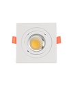 LM-H702-1 SQ-WH Single Spot Light - Modern Interior Lighting