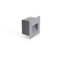 3W LM-2407 Grey Square Step Light with SMD LED - Modern and Efficient