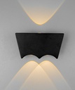 Outdoor Wall Lamp - 3x1W LED - 3000K Warm