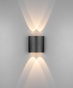 Dual-Direction Outdoor Wall Lamp - 4x1W LED - 3000K Warm