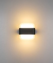 LM-207-38-P Outdoor Glass Square Wall Lamp