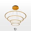Elegant Gold LED Ceiling Light Fixture