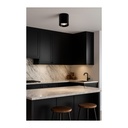 18W Cylinder Ceiling Spotlight Available in Black or White