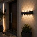LM - 23302 - AlUMINUM -8W Black - UP&DOWN LIGHT - ( 43 )