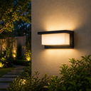 LM - 2346 - AlUMINUM-12W Black - OUTDOOR WALL LIGHT  ( 43 )
