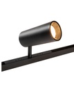 12W Black Cylinder Classic Magnetic Track Light - Stylish and Energy Efficient