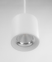 White Cylinder Spot Light - 10W LED - Modern Design for Interiors