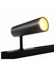 LM-20-B Black Cylinder Magnetic Track Light