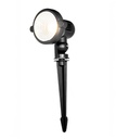 LM-2506-BK 7W Black Aluminum Outdoor Spike Light