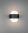 Beauty-Inspired Outdoor Wall Lamp - 2x5W LED - 3000K Warm