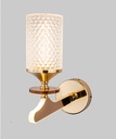 LM-218-1 Gold Wall Lamp with Warm White Light