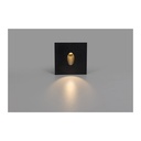 3W Black Square Step Light with Cree LED - Durable and Efficient