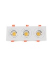 White Triple Spot Light - 44W