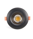 Black Round Single Spotlight - LM-B019-BK - 44W Recessed Lighting